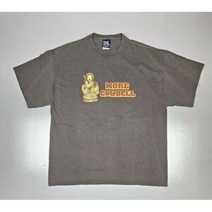 MORE COWBELL Will‎ Farrell T-Shirt Mens XL. 2006 Saturday Night Live T V Promo